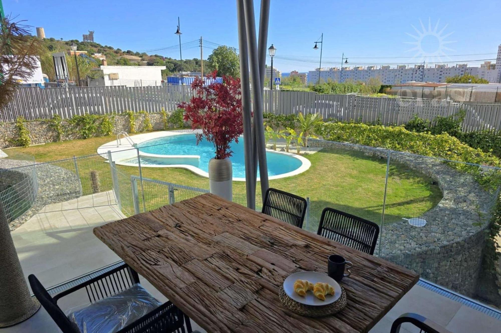 Magnifique Appart Terrasse Piscine 4Pers Mer Fuengirola Kültér fotó